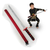 Espada Juguete Samurai Ninja Anime Niños De Madera  