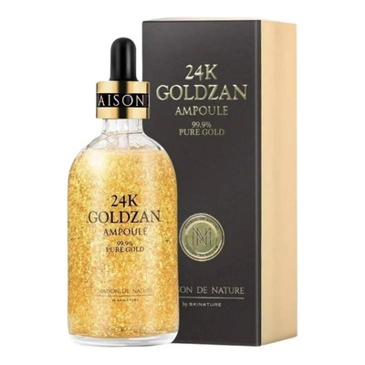 Suero Facial 24K Goldzan con Colágeno, Funciona como Primer, Todo Tipo de Piel | Meses sin interés