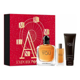 Emporio Armani Stronger With You Men Edt 100ml+15ml+sg75ml