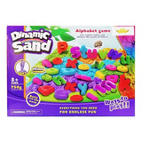 Arena Magic Sand Kinetica Abc Dinos Zoo Niños Juguete Playa Color Multicolor