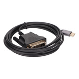 Cable Usb C 3.1 A Dvi De 190 Cm/74,8 Pulgadas, Transparente