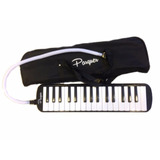 Flauta Armonica Melodica 32 Notas Negra Parquer Promocion