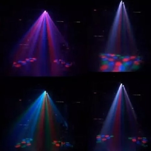 Luz Dj E-lighting Magic Led 300 - Tres Espejos Dmx - Audio