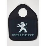 Bolsa Organizadora Basura Neoprene Auto Peugeot Logo