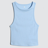 Camiseta Mujer Ostu M/s Azul Algodón 40091929-51222