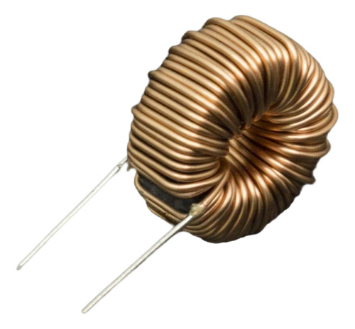 2 Unidades De Inductor De Bobina Toroidal 330 Uh 3a Núcleo 