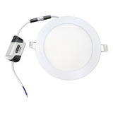 5 Lampara Led Panel 12w Empotrar Plafon Bote Frio/calido 17c