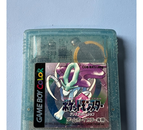Pokémon Crystal Cristal Japones Gameboy Color Graba Partida