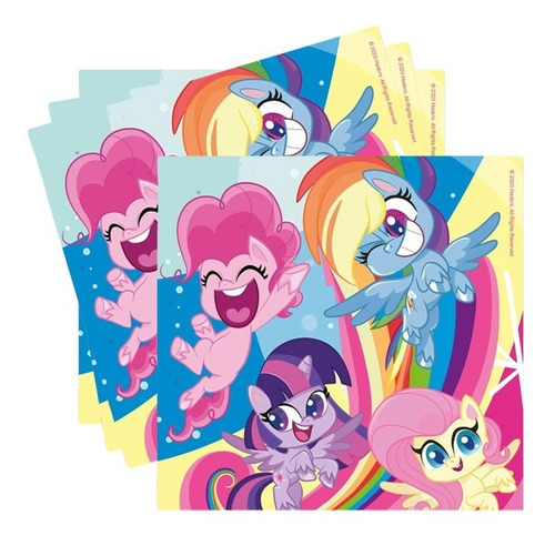 Servilletas De Papel Para Decoración Motivo My Little Pony