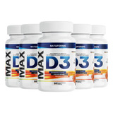 5x Vitamina D3 Max Fonte Natural Vitaminas Natuforme 1000mg
