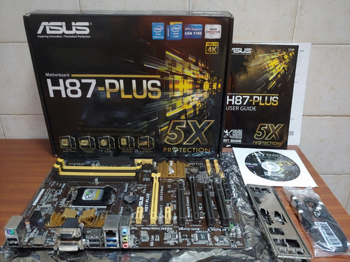 Mother Asus H87-plus Intel Lga 1150 4ta Gen Ddr3