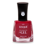 Risque Diamond Gel Vermelho Cereja 9,5ml