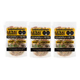 3 Piezas Granola Keto Letras Grandes