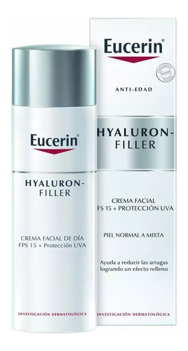 Eucerin Hyaluron Filler Crema De Dia Piel Normal Fps15 X50ml