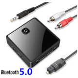 Transmissor Receptor Áudio Bluetooth 5.0 Aptx Hd Óptico 3.5