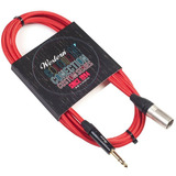 Cable Microfono Xlr A Plug 6.5 Estereo 2m Balanceado P