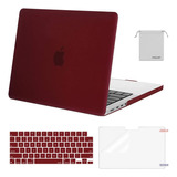 Funda Mosiso Para Macbook Pro 14 M1 Pro/max +c/tec Marsala