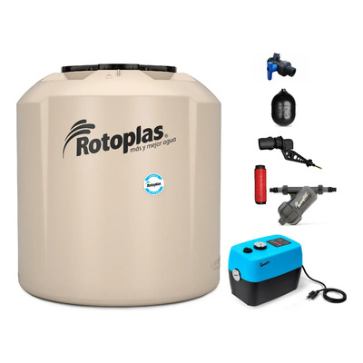 Tinaco 1,100 Litros Con Bomba Inteligente 1\u002F2 Hp Rotoplas | MercadoLibre
