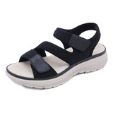 Sandalias Ligeras De Velcro Talla Grande