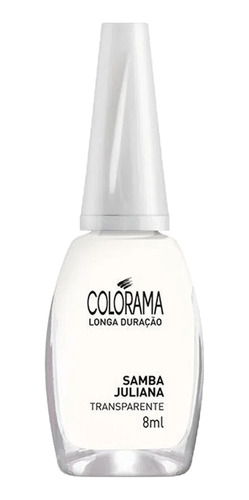 Esmalte Transparente Colorama Francesinha Samba Juliana