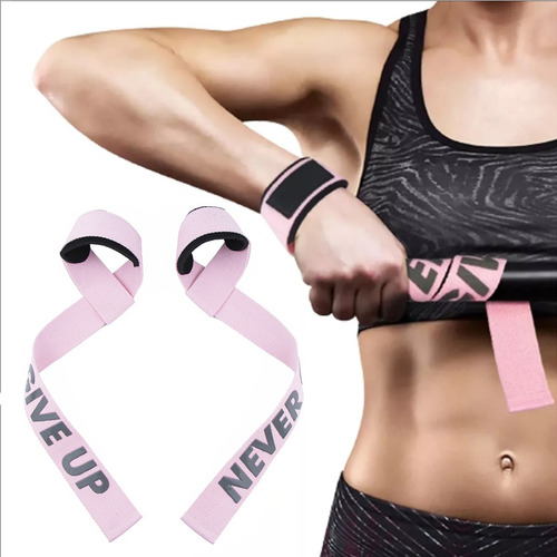 Par Straps Gym Crossfit Muñequeras Gym Pesas Calistenia