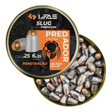 Chumbo Slug 6.35mm Chumbinho Predador Carabina Pcp - Lfas