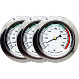 Reloj Termometro Medidor Temperatura P/ Puerta X 10 Unidades