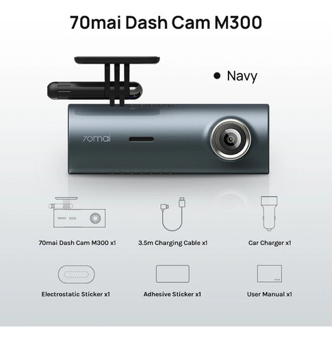 Camara Vehicular 70mai Dash Cam M300 (color: Navy) Foto 4