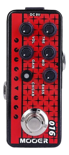 Pedal Pré-amp Simulador Mooer M016 Phoenix Para Guitarra