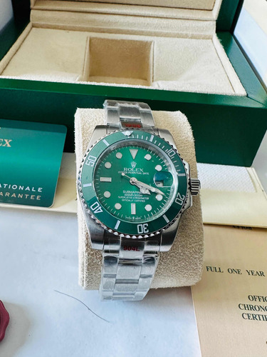 Reloj Rolex Hulk Para Caballero