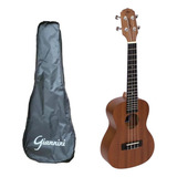 Ukulele Concert Acústico Nylon Giannini Guk-23 Com Bag