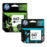 Cartuchos Originales Hp 662 Xl Negro + Color 1515 1516 2515