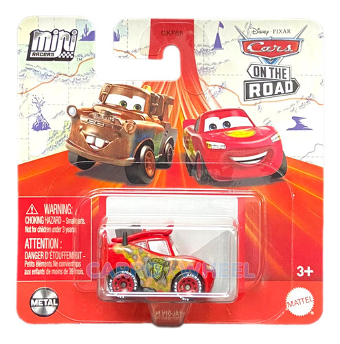 Cars Mini Racers - Mattel - Miniaturas A Escala 1:87