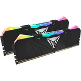 Memoria Ram Viper Rgb Gamer Color Negro 16gb 2 Patriot Pvr416g360c8k