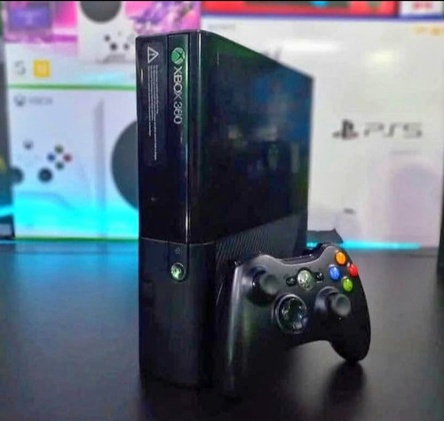 Xbox 360 Consola Slim Élite 500gb 140 Juegos Hdmi Mando Pila