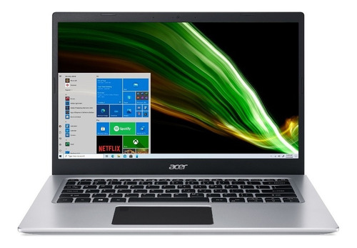 Notebook Acer Aspire 5 A514-53-339s Ci3 8gb 512gb Ssd W10 Cor Prata
