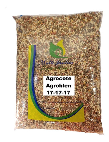2kg Adubo Fertilizante Agrocote Agroblen Osmocote Npk 17-17-17