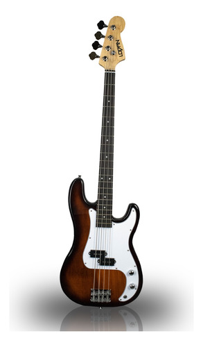 Bajo Electrico Logan 4 Cuerdas Sunburst