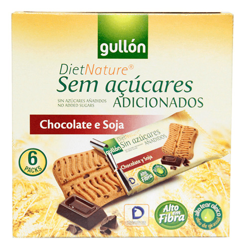 Galleta Snacks Soja-choco 144gr