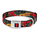 Buckle-down Dog Collar Seatbelt Buckle The Amazing Spider Ma