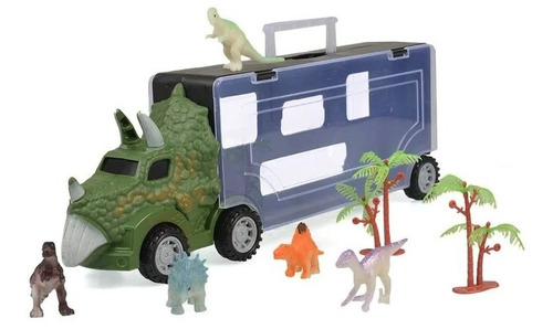 Camion Maletin Transporte Valija Con Dinosaurios Jurassic 