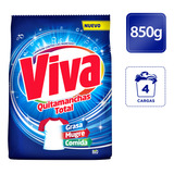 Vivá Quitamanchas Total Detergente En Polvo Poder Dual Con Clorox 850gr