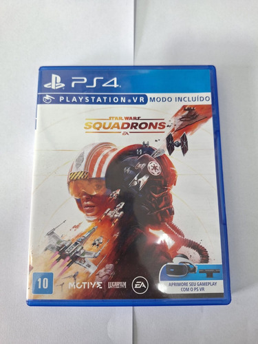 Jogo Vr Ps4 Star Wars Squadrons Playstation Original Usado 