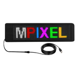 Pantalla Led Led Usb Ultrafina Y Flexible Para Coche Bl 8001