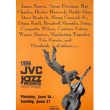 Pôster Retrô - Jvc Jazz Festival 1999 - Decor 33 Cm X 48 Cm