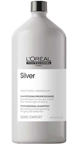 Shampoo Matizador Morado L'oreal Serie Expert Silver 1500ml