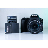 Camera Canon Sl2 Com Lente 18-55mm Mais iPad 1 De Brinde