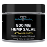 Medical Miracles Cáñamo 500 Mg Salve Curativa Ultrafuerte 