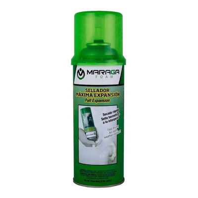 Espuma De Poliuretano Expansión Máxima Aislante 12 Oz Maraga | MercadoLibre