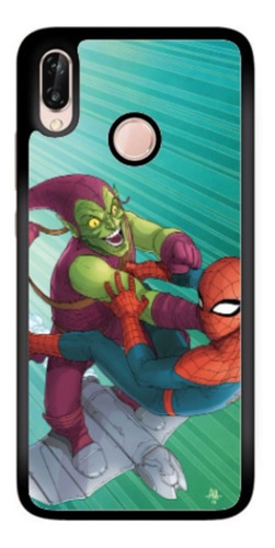 Funda Protector Para Huawei Duende Verde Spiderman Enemigos